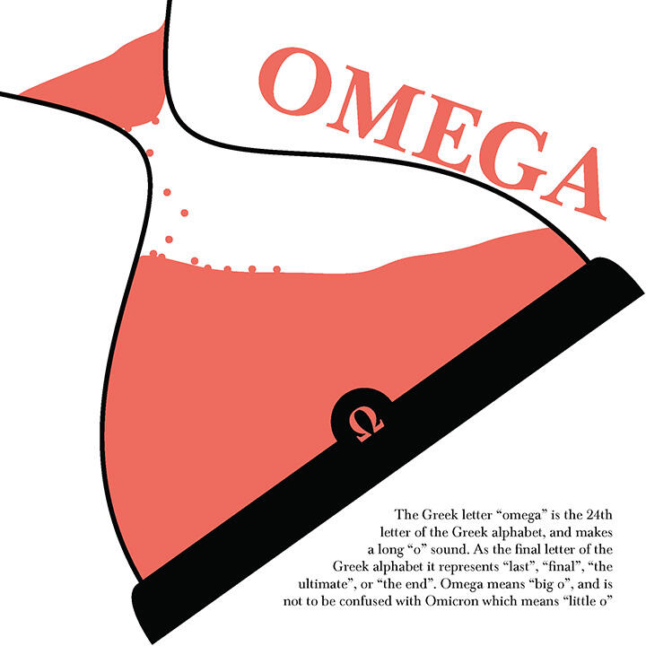 Omega- Typography Alt