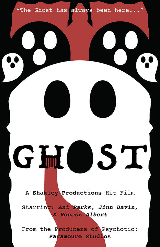 Ghost- Retro Poster